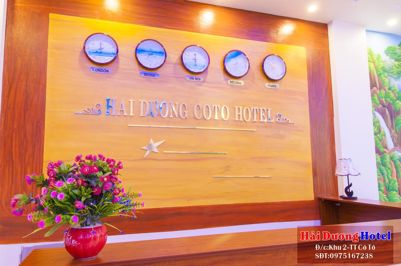 Hai Duong Hotel Co To Dao Co To Exterior foto