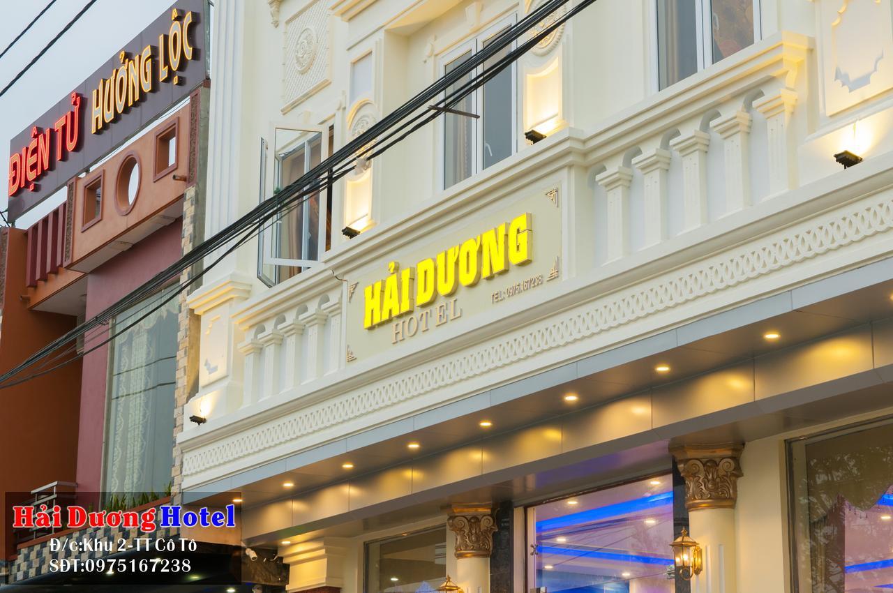 Hai Duong Hotel Co To Dao Co To Exterior foto