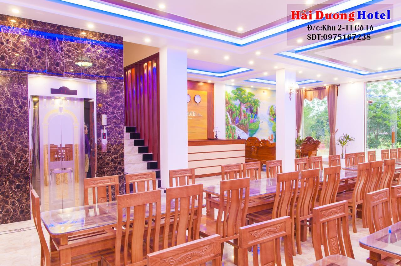 Hai Duong Hotel Co To Dao Co To Exterior foto